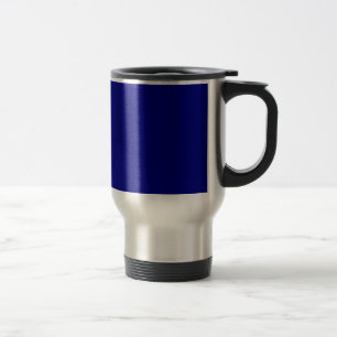 Navy Blue Stainless Steel Travel Mug
