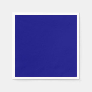 Navy Blue Standard Cocktail Paper Napkin