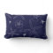 Navy Blue Starfish & Sand Dollar Throw Pillow