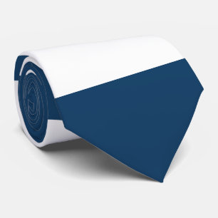 Navy Blue Stripes, White Stripes, Striped Pattern Tie