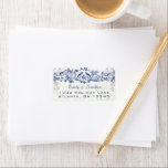Navy Blue Vintage Love Birds Oak Tree Acorn Label<br><div class="desc">Vintage Love Birds RSVP Response Card Adress Labels. Indulge in the enchanting world of English Cottagecore with this exquisite, vintage-inspired address label. Evoking a sense of timeless charm and rustic elegance, this design beautifully captures the essence of a whimsical, enchanted woodland. Featuring a delicate illustration of love birds, gracefully perched...</div>