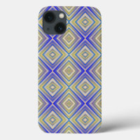 Navy Blues Alternative Diamond Pattern