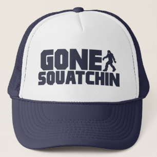 Navy Bobo GONE SQUATCHIN Hat Finding Bigfoot