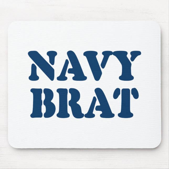 NAVY BRAT MOUSE PAD (Front)