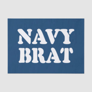 NAVY BRAT TISSUE PAPER