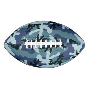 Navy camouflage football