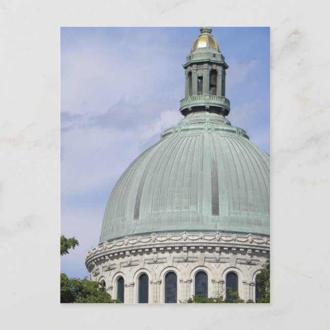 Navy Chapel Dome Postcard (Front)
