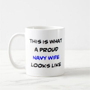 navy coffee mug
