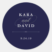 Navy Couture | Elegant Wedding