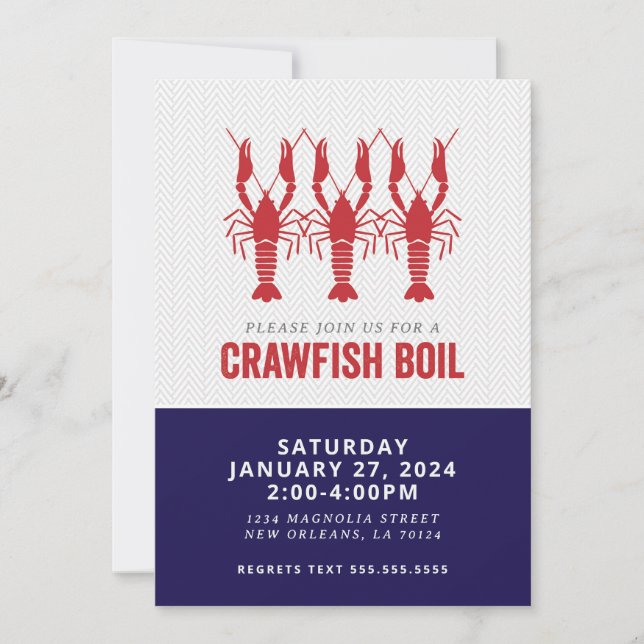 NAVY CRAWFISH BOIL INVITATION (Front)