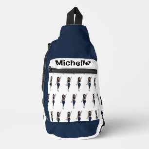 Navy Dancer Sling Bag # 2