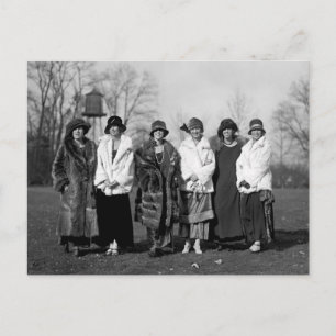 Navy Debutantes, 1920s Postcard