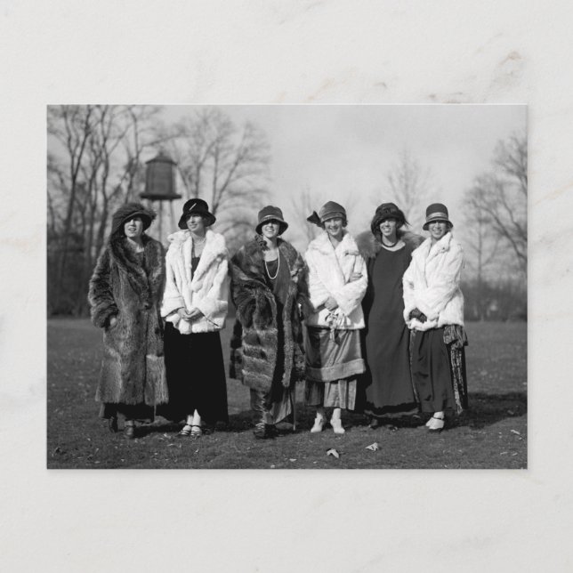 Navy Debutantes, 1920s Postcard (Front)