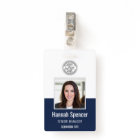 Navy | Employee Photo ID Company Security