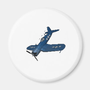 NAVY f4u corsair diving Magnet