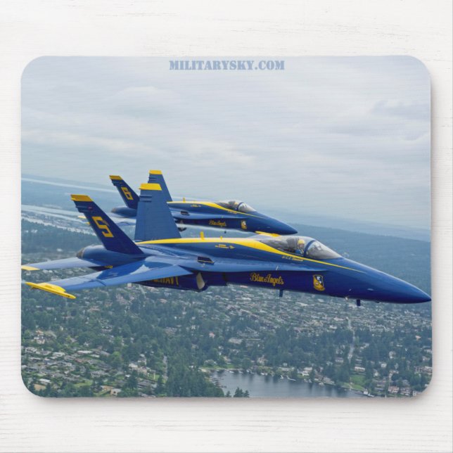 Navy Flight Demonstration Mousepad (Front)