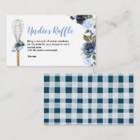 Navy Floral Soon to be Whisked Away Undies Raffle