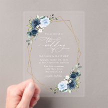 Navy Flowers, Blue Flowers, Boho, Floral Wedding