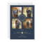 Navy Gold 4 Photos Modern Collage Wedding Script