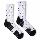 Navy Golf Clubs Pattern Socks