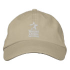 Navy hat, white logo