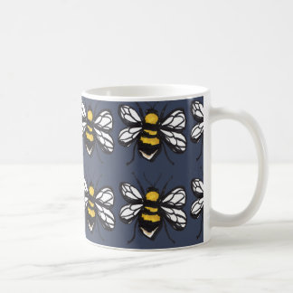 Navy Humble Bumblebee Mug