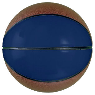 Navy Indigo Solid Colour   Classic and Elegant Basketball