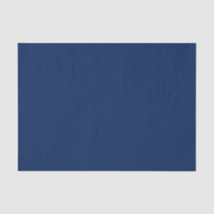 Navy Indigo Solid Colour   Classic and Elegant Tissue Paper