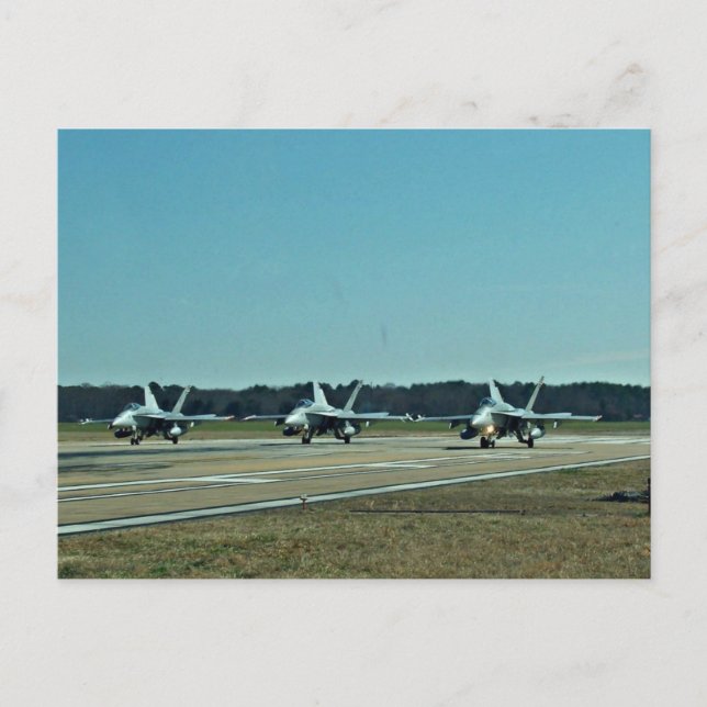 Navy Jets Postcard (Front)