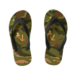 Navy Kid's Jandals