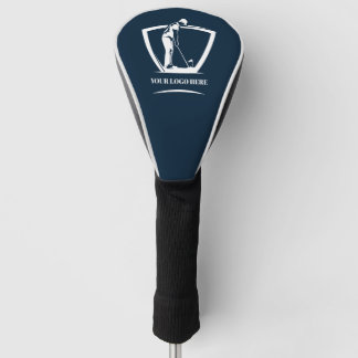 Navy Logo Golf Tournament Swag Head Cover