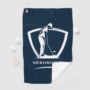Navy Logo Golf Tournament Swag Towel