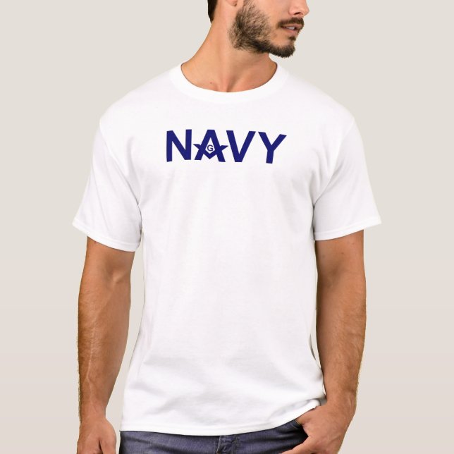 Navy Mason T-Shirt (Front)