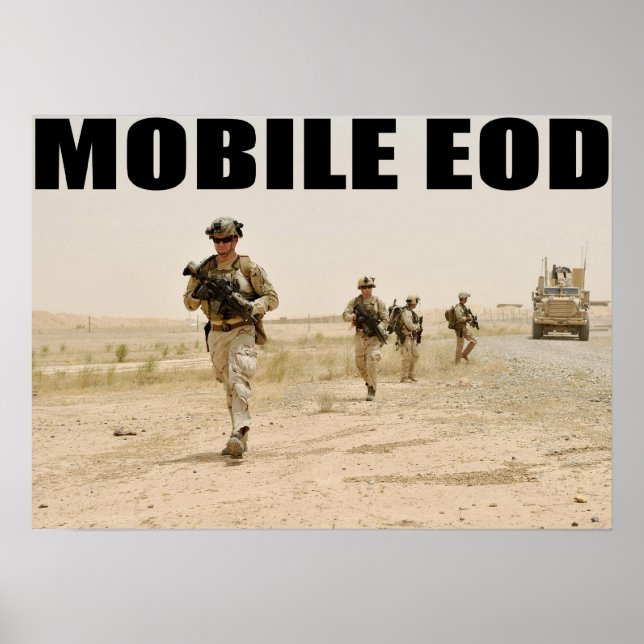 Navy Mobile EOD Poster (Front)
