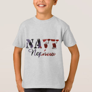 Navy Nephew American Flag T-Shirt