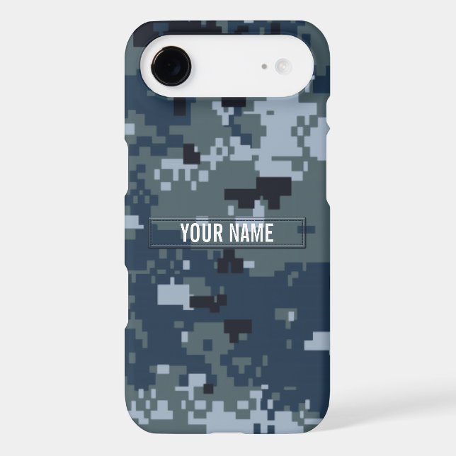 Navy NWU Camouflage Customisable iPod Touch (5th Generation) Cover (Back)