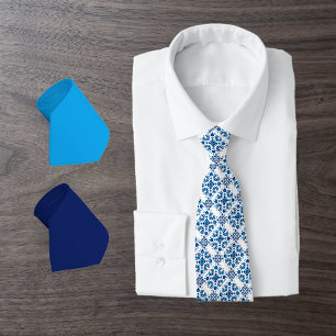 Navy – pairs w/ Scandinavian Folk Art Tie 