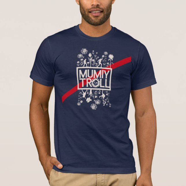 Navy Paradise Ahead T-Shirt (Front)
