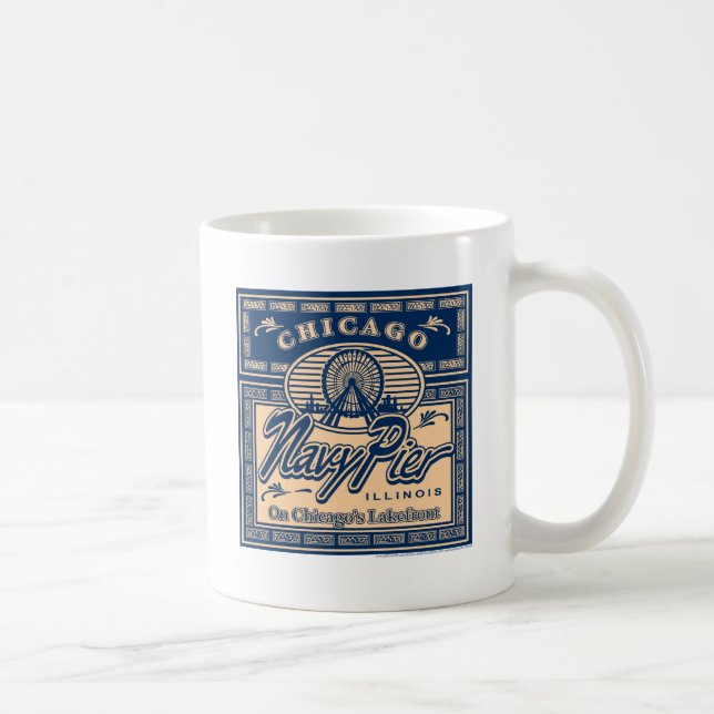 Navy Pier Chicago Coffee Mug (Right)