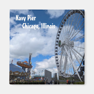 Navy Pier - Chicago Illinois Magnet