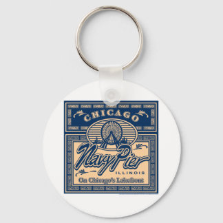 Navy Pier Chicago Key Ring