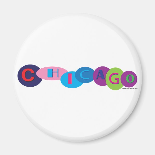 Navy Pier Chicago Magnet (Front)