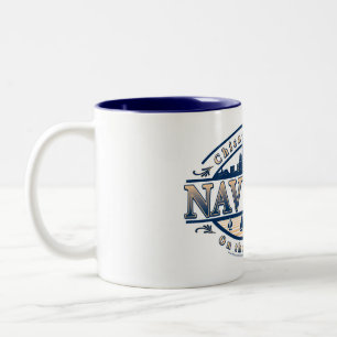 Navy Pier Chicago Two-Tone Coffee Mug