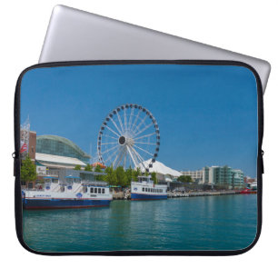 Navy Pier Laptop Sleeve