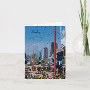 Navy Pier Lines Thank You Card