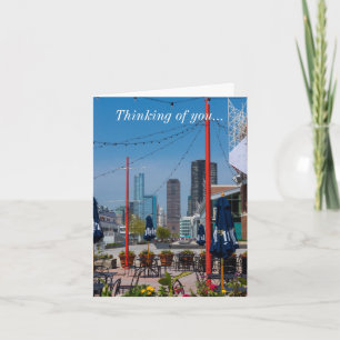Navy Pier Lines Thinking Of You Card