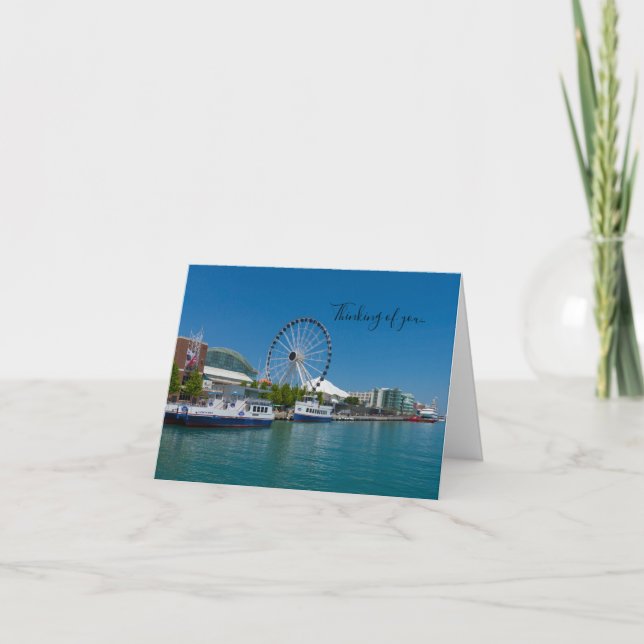 Navy Pier Thinking Of You Card (Front)