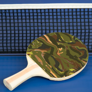 Navy Ping Pong Paddle