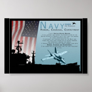 Navy Poster