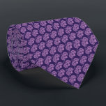 Navy  Purple Exquisite Pattern Tie<br><div class="desc">Navy Purple Exquisite Pattern Tie Krawatte</div>